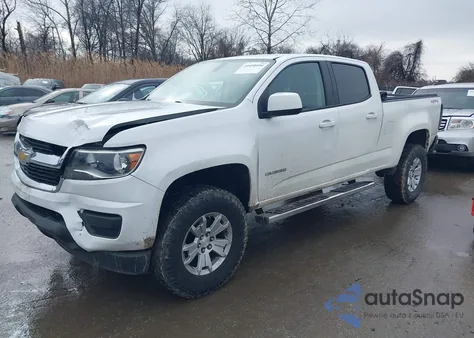 2020 Chevrolet Colorado 4Wd Long Box Wt z USA, uszkodzony, nr VIN 1GCGTBEN1L1110107